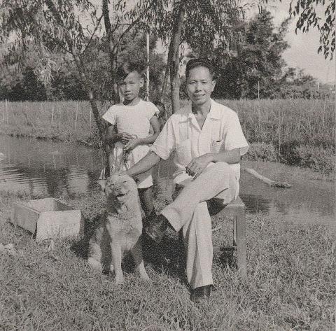 mr chan and son didi 1955