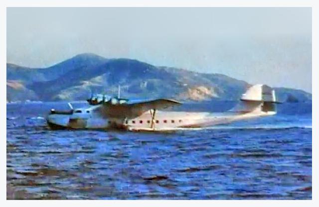 Pan American Airways-trans Pacific China Clipper Martin M130 flying boat 