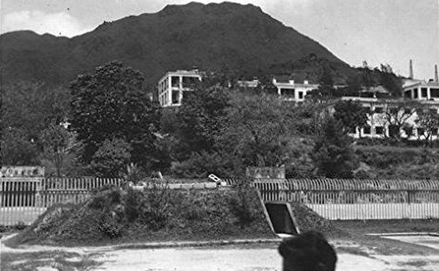 1950s RAF Kai Tak Air Raid Shelter