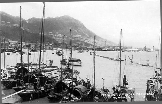 1920s Harbour Reclamation off Wanchai