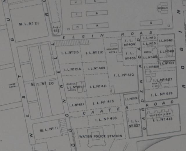 Tsim Sha Tsui Map 1901