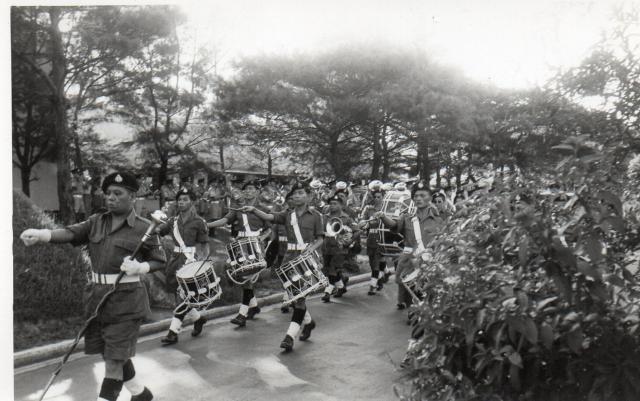 Ghurka Band on Queens Birthday Parade