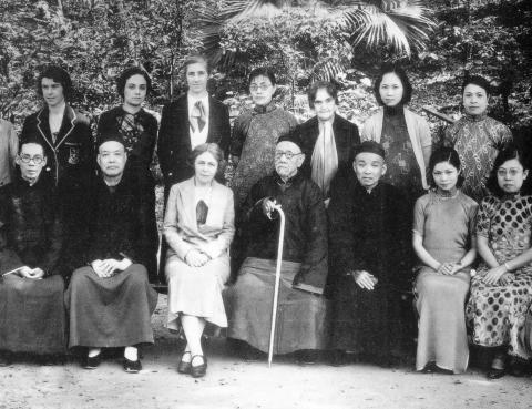 The staff of St Stephen’s Girls’ School, 1925
