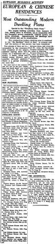 European & Chinese residences-Kowloon building activity-HK Daily Press 22-08-1939