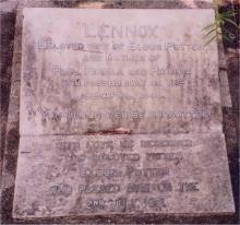 1951 - Eldon Potter K.C. grave marker