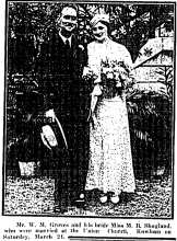 W.M. Groves and M.B. Skogland Hong Kong Sunday Herald Pictorial Supplement page 1 1st April 1934