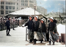 1907 9 19 zhang renjun landing at blake pier 2