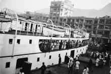 Hong Kong - Macau steamliner Kin Shan (1903-41) in Hong Kong