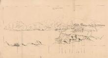1846 - sketch map - stanley from the southwest