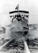 The launching of m/v Tai Loy