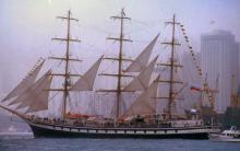 1997 - tall ships in Victoria Harbour