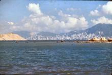 1980 - view to Hong Kong Island from Ma Wan