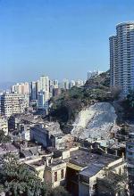 1979 - view from Harmony Court, Tai Hang Road