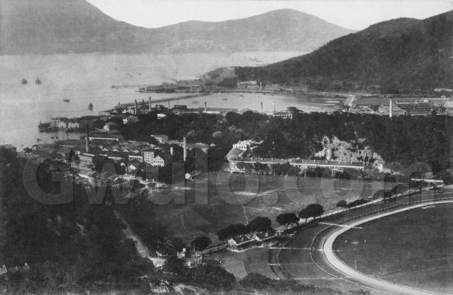 c.1917 View over Happy Valley and Causeway Bay