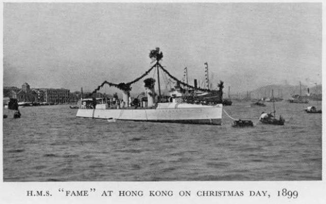 hong kong hms fame 1899 