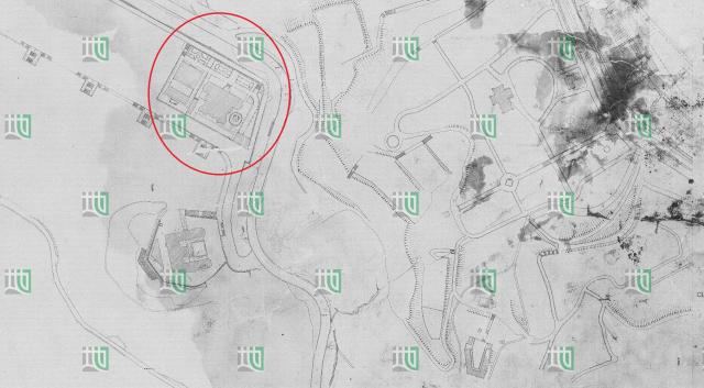 1935 map of shiu fai terrace and Catholic Cemetery