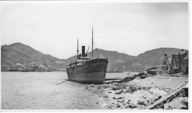 Typhoon victim ashore-02 September 1937