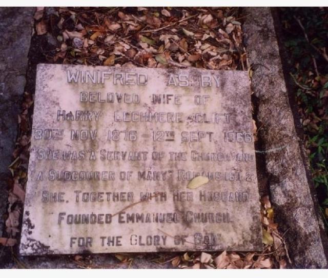 Winifred Clift Nee Ashby Epitaph | Gwulo