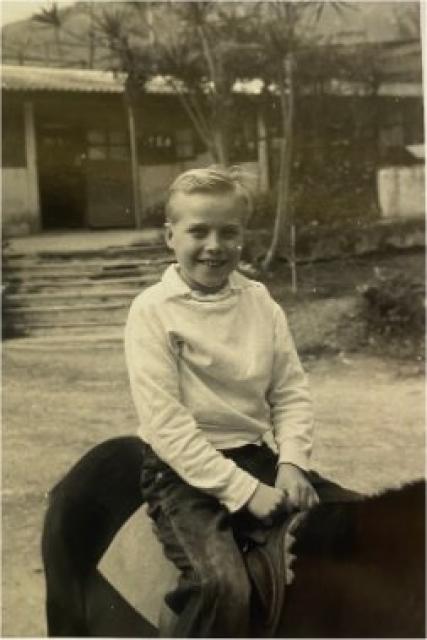 1958 - Pony rides at PG Farm