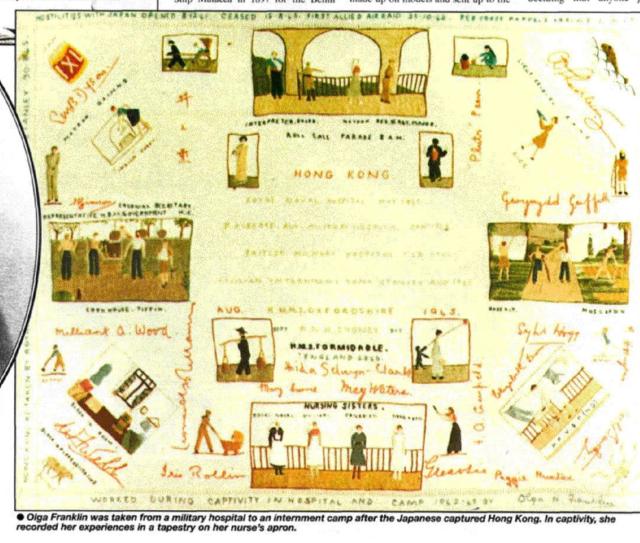Olga Franklin s Embroidery From Stanley Internment Camp B Gwulo med-journey-from-pre-med-to-post-grad-gallery-posted-by-jas-lemon8
