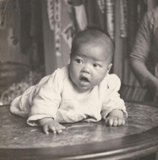 friends baby ping shan village 1955