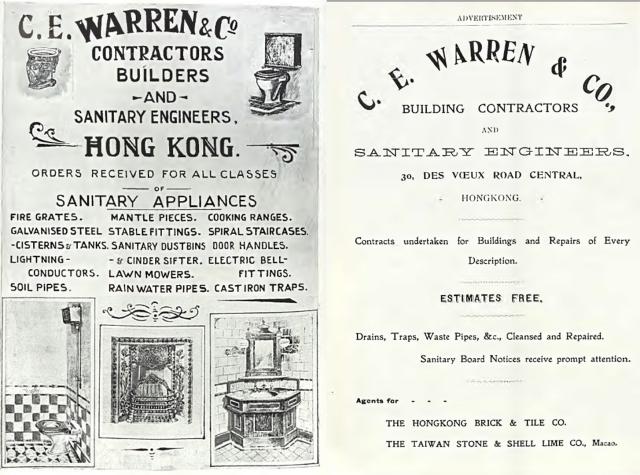 C.E. Warren advert 1903