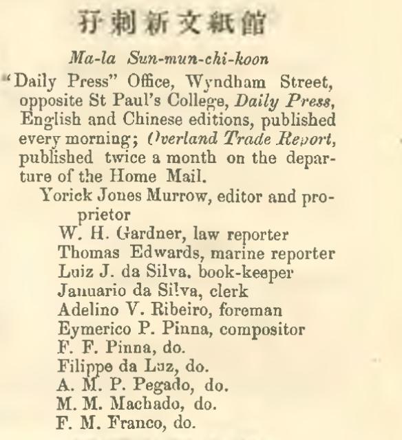 Daily Press Office 1863