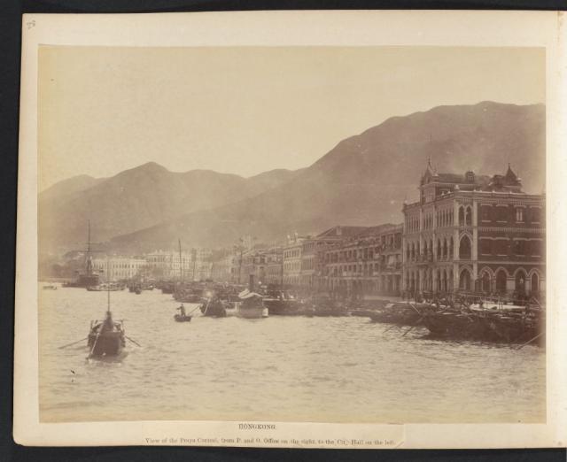 Central waterfront (looking east) c.1885