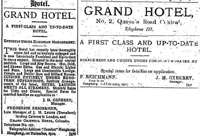 grand hotel 1910 1911