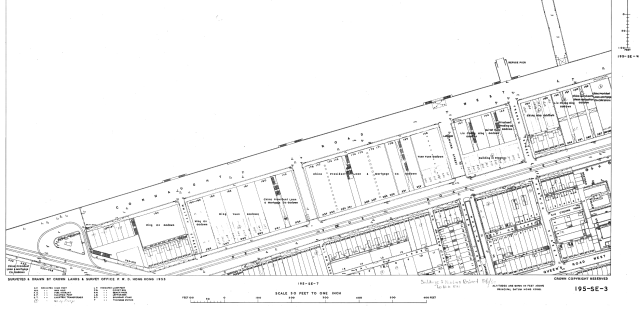 1955 Lot survey Map