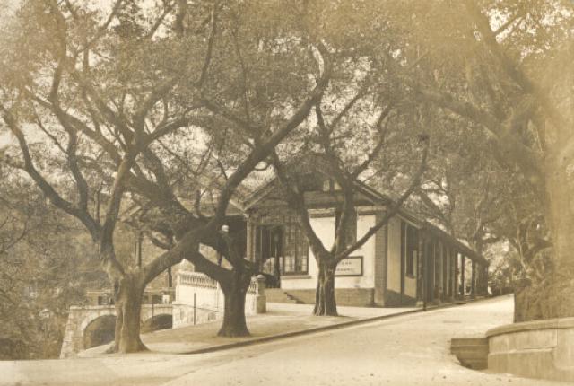 c. 1903 - Lower Peak Tram terminus