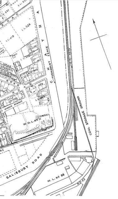 1931 Coal Storage Ground at Blackhead Point