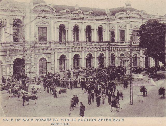 1900s City Hall - Annual Sale of Racehorses by Public Auction