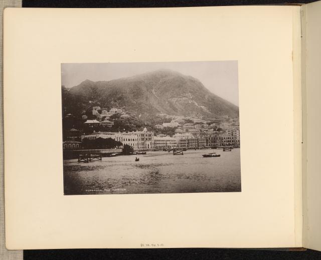 Hongkong from harbour c.1894