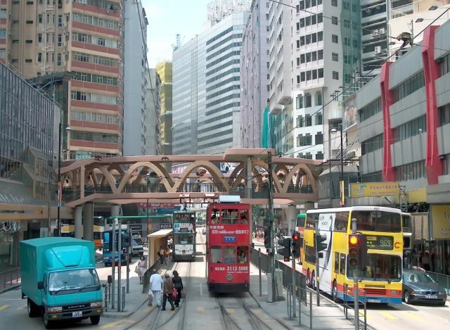 Hongkong - Tramway - 17 (Yee Wo Street)