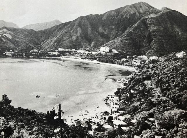 1953 - view across to Repulse Bay from above South Bay