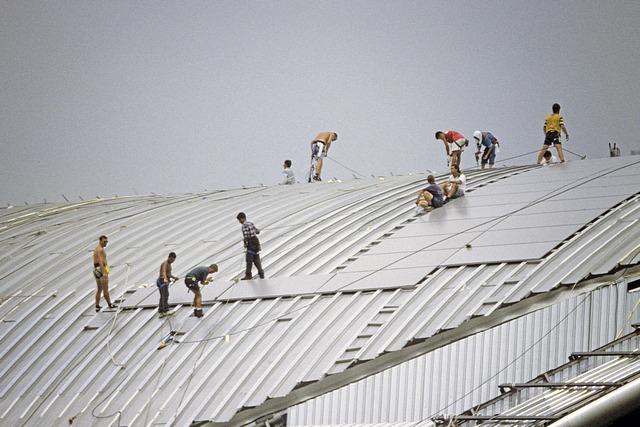 Convention & Exhibition Centre-roof construction-014-1997