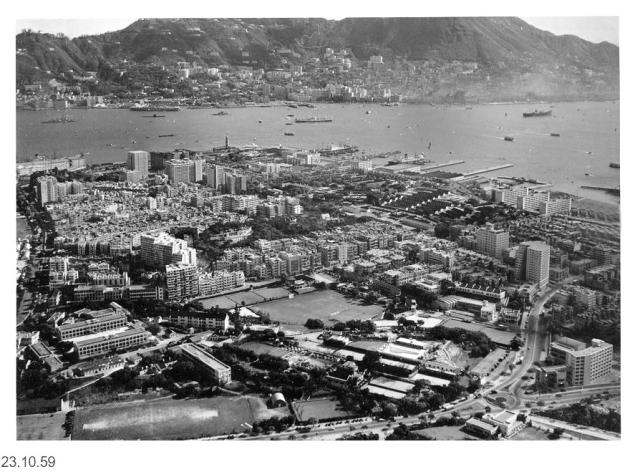 Kowloon penisula-aerial-23 10 1959