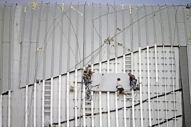 Convention & Exhibition centre-roof construction-016-1997