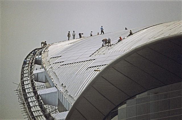 Convention & Exhibition Centre-roof construction-017-1997