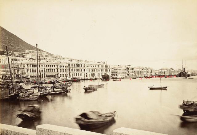 View of Praya c.1870 annotated