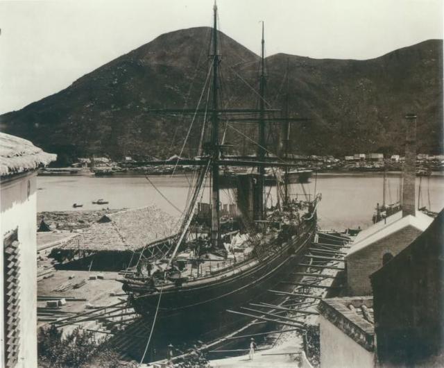 Ship in the Aberdeen Dock