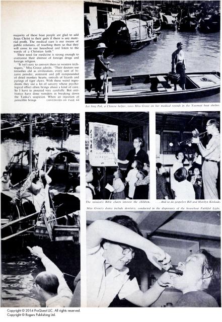 Ethel Groce, Lady with a Mission, article in Maclean's, 1961 - page 2