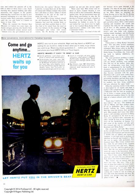 Ethel Groce, Lady with a Mission, article in Maclean's, 1961 - page 4