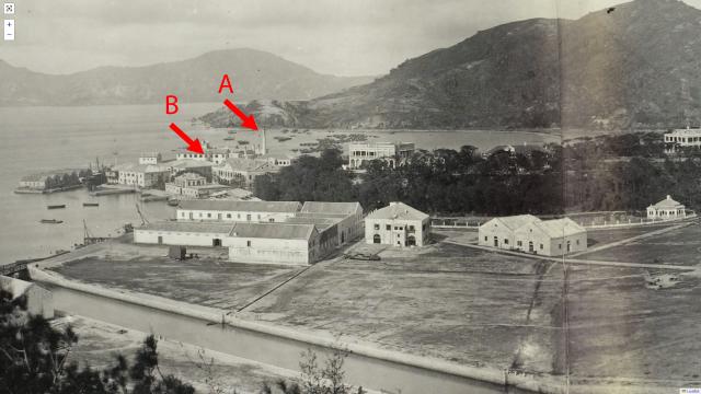 1869 East Point chimneys