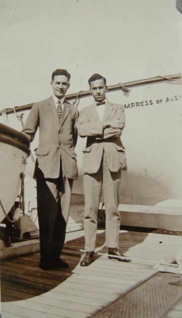 Braga, Clement & Hugh 1924 jpg