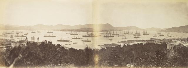Hong Kong Harbour c1877