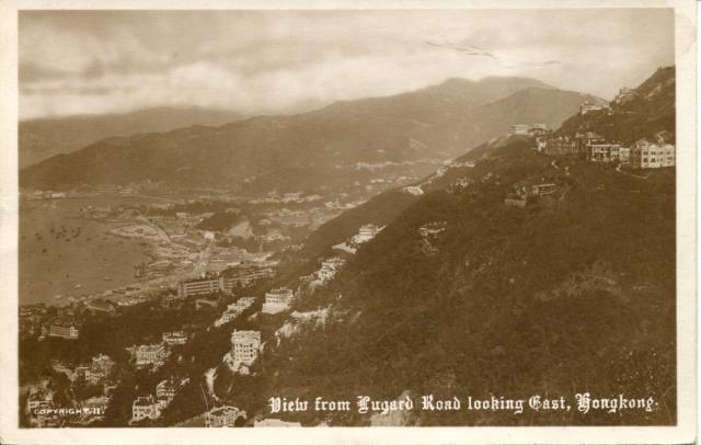 View from Lugard Road looking East, Hong Kong