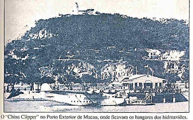 M-130 Clipper moored in the Porto Exterior