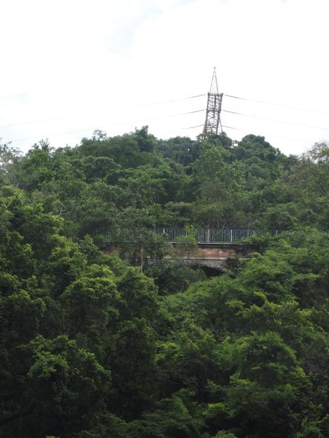 Bowen Road Viaduct, from Kennedy Road near the new Hopewell Hotel